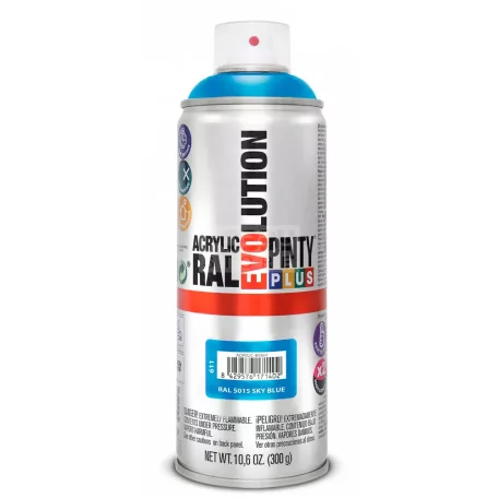 PINTYPLUS EVO AKRIL SPRAY RAL5015 - ÉGKÉK (SKY BLUE) 400ML PP611