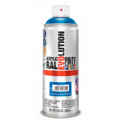 PINTYPLUS EVO AKRIL SPRAY RAL5017 - KÉK (TRAFFIC BLUE) 400ML PP630