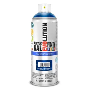   PINTYPLUS EVOLUTION VIZES BÁZISÚ AKRIL SPRAY- ENCIÁNKÉK- RAL5010 (GENTIAN BLUE) 400ML - PP757