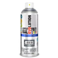   PINTYPLUS EVOLUTION VIZES BÁZISÚ AKRIL SPRAY- ACÉLSZÜRKE- RAL7011 (IRON GREY) 400ML - PP768