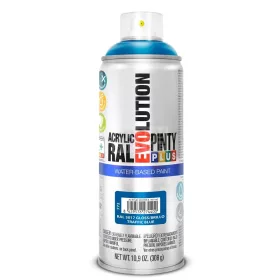  PINTYPLUS EVOLUTION VIZES BÁZISÚ AKRIL SPRAY- KÉK- RAL5017 (TRAFFIC BLUE) 400ML - PP772