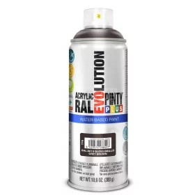   PINTYPLUS EVOLUTION VIZES BÁZISÚ AKRIL SPRAY- SZÜRKÉSBARNA- RAL8019 (GREY BROWN) 400ML - PP776
