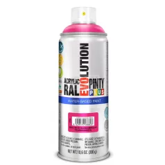   PINTYPLUS EVOLUTION VIZES BÁZISÚ AKRIL SPRAY- MAGENTA- RAL4010 (MAGENTA) 400ML - PP779
