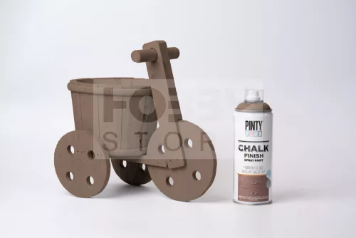 Pinty Plus CHALK - BROWN CHESNUT - krétafesték spray - barna 400 ml PP790