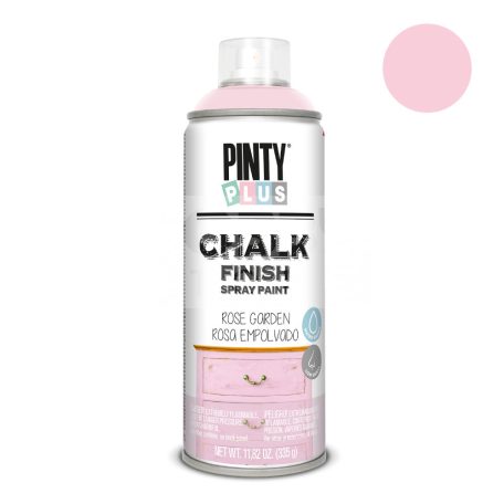 Pinty Plus CHALK - ROSE GARDEN - krétafesték spray - halvány rózsa 400 ml PP793