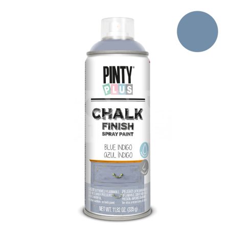 Pinty Plus CHALK - BLUE INDIGO - krétafesték spray - indigókék 400 ml PP795