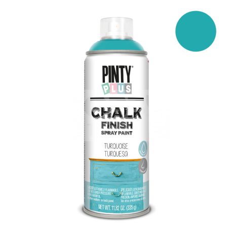 Pinty Plus CHALK - TURQUOISE - krétafesték spray - türkiz színű 400 ml PP797