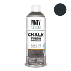   Pinty Plus CHALK - BLACK PLUMB - krétafesték spray - ólomfekete színű 400 ml PP799