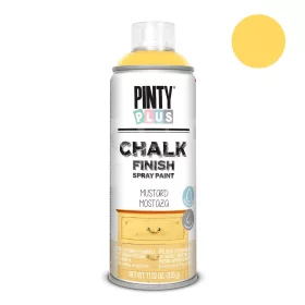   Pinty Plus CHALK -  MUSTARD - krétafesték spray - mustársárga színű 400 ml PP801