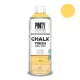 Pinty Plus CHALK -  MUSTARD - krétafesték spray - mustársárga színű 400 ml PP801