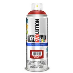   PINTYPLUS EVOLUTION VIZES BÁZISÚ MATT AKRIL SPRAY - RUBINTVÖRÖS - (RUBY RED) 400ML - PP840
