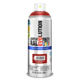   PINTYPLUS EVOLUTION VIZES BÁZISÚ MATT AKRIL SPRAY - RUBINTVÖRÖS - (RUBY RED) 400ML - PP840