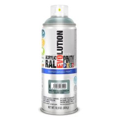   PINTYPLUS EVOLUTION VIZES BÁZISÚ AKRIL SPRAY- EZÜSTSZÜRKE- RAL7001 (SILVER GREY) 400ML - PP843