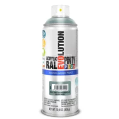   PINTYPLUS EVOLUTION VIZES BÁZISÚ AKRIL SPRAY- EZÜSTSZÜRKE- RAL7001 (SILVER GREY) 400ML - PP843