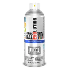   PINTYPLUS EVOLUTION VIZES BÁZISÚ AKRIL SPRAY- BAZALTSZÜRKE- RAL7012 (BASALT GREY) 400ML - PP844