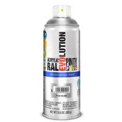   PINTYPLUS EVOLUTION VIZES BÁZISÚ METÁL AKRIL SPRAY - EZÜST - (SILVER) 400ML - PP861