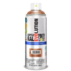   PINTYPLUS EVOLUTION VIZES BÁZISÚ METÁL AKRIL SPRAY - RÉZ - (COPPER) 400ML - PP862