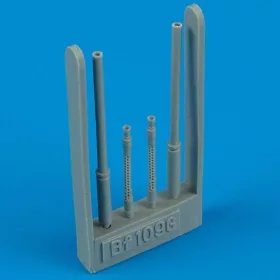   Quickboost Bf 109G gun barrels für Hasegawa Bausatz - fegyvercsövek