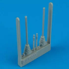   Quickboost Fw 190D gun barrels für Hasegawa Bausatz - fegyvercsövek