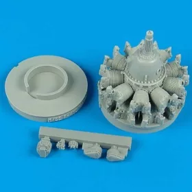   Quickboost P-47D Thunderbolt Engine für Revell Bausatz - motor
