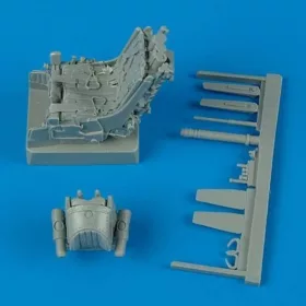   Quickboost MiG-29A ejection seat with safety belts - katapultülés biztonsági övekkel