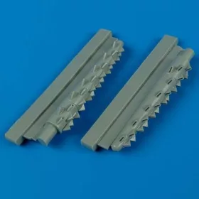   Quickboost Bristol Bf porcupine exhausts II. Für Revell Bausatz - Porcupine típusú kipufogócsonkok