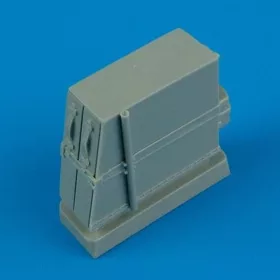   Quickboost Bf 109E ammunition boxes für Eduard Bausatz - lőszeres ládák