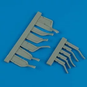 Quickboost A6M5 Zero exhaust (TAMIYA) - kipufogócsonkok