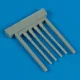 Quickboost Ju 87 Stuka gun barrels (HAS) - fegyvercsövek
