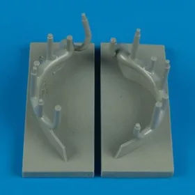 Quickboost A6M2 zero exhaust for Tamiya - kipufogócsonkok