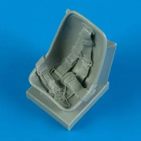   Quickboost Bf 109E seat with safety belts - ülés biztonsági övekkel