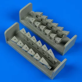   Quickboost Heinkel He 111 H-1/3/6/8 exhaust f.Revel - kipufogócsonkok, Revell maketthez