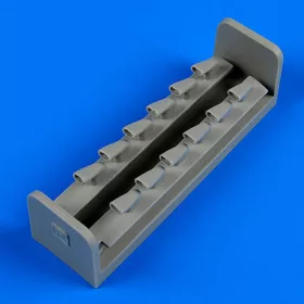 Quickboost Bf 109G exhaust for Revell - kipufogócsonkok