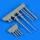 Quickboost Fw 190A-7/A-9 gun barrels f.Hasegawa - fegyvercsövek