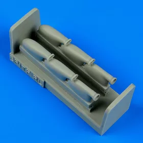   Quickboost Spitfire Mk.II exhaust for Revell - kipufogócsonkok