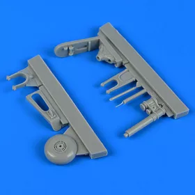   Quickboost Fw 190F-8 tail wheel assembly f.Revell - farokkerék