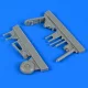 Quickboost Fw 190F-8 tail wheel assembly f.Revell - farokkerék