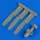Quickboost T-28 Trojan propeller "A" for Kitty Hawk - légcsavar
