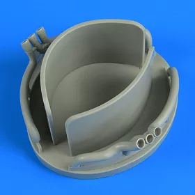  Quickboost T-28 Trojan exhaust for Kitty Hawk - kipufogócsonkok