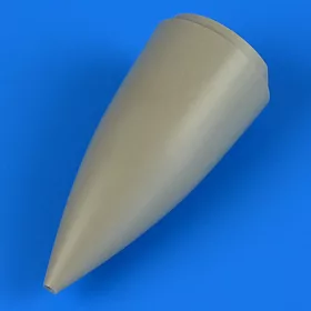   Quickboost MiG-29A Fulcrum correct radome f.HobbyBo - korrekciós radarburkolat, HobbyBoss maketthez
