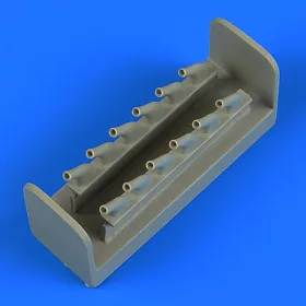   Quickboost P-51D Mustang exhaust for Revell - kipufogócsonkok