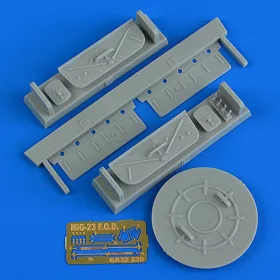   Quickboost MiG-23 FOD covers for Trumpeter - FOD-védőburkolatok