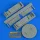 Quickboost MiG-23 FOD covers for Trumpeter - FOD-védőburkolatok