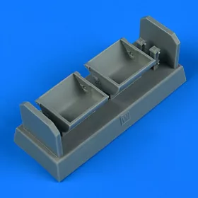   Quickboost Bf 109F/G/K seat (wood type) - ülés, fa változat