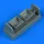 Quickboost Bf 109F/G/K seat (wood type) - ülés, fa változat