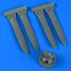 Quickboost P-47 Thunderbolt propeller Curtiss electric f.Trumpeter - légcsavar
