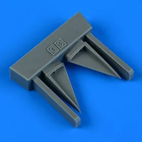   Quickboost F-4C/D Phantom II vertical tail air inlet for Tamiya - függőleges vezérsík légbeömlője
