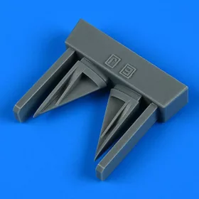   Quickboost F-4E/EJ/F/J/S Phantom II vertical tail air inlet for Tamiya - függőleges vezérsík légbeömlője