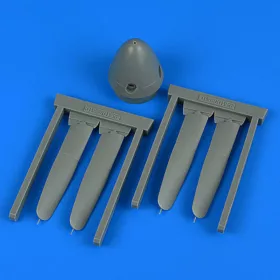   Quickboost P-51D/F-51D Mustang Hamilton standart propeller for Revell - Hamilton légcsavar