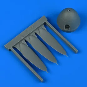 Quickboost Bf 109G-10/K propeller for Revell - légcsavar